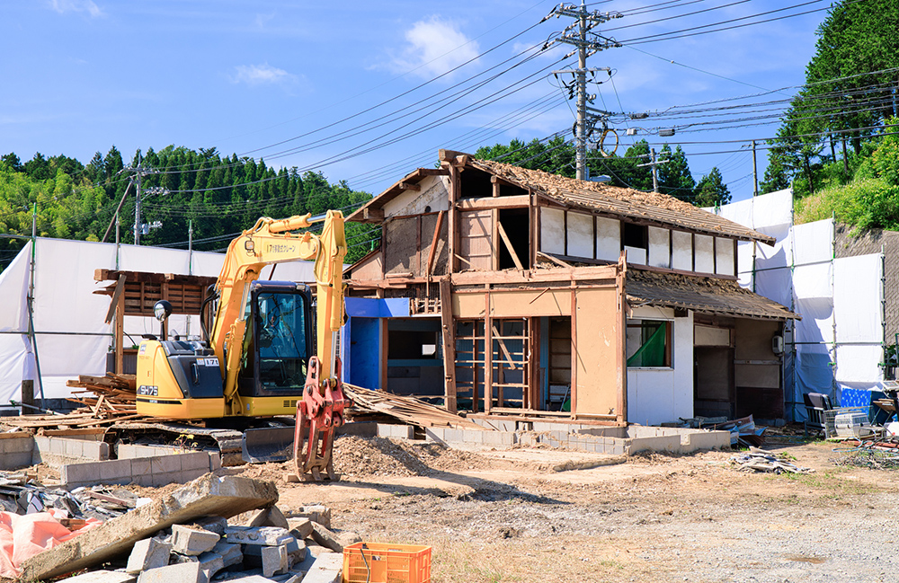 建物の老朽化